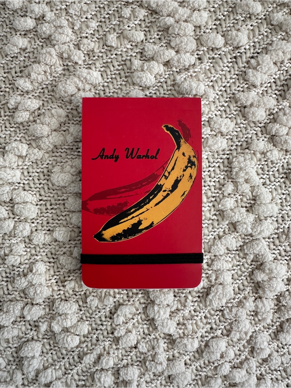 Andy Warhol Banana Pocket Journal Notepad Mini Memo Pad Pop Art